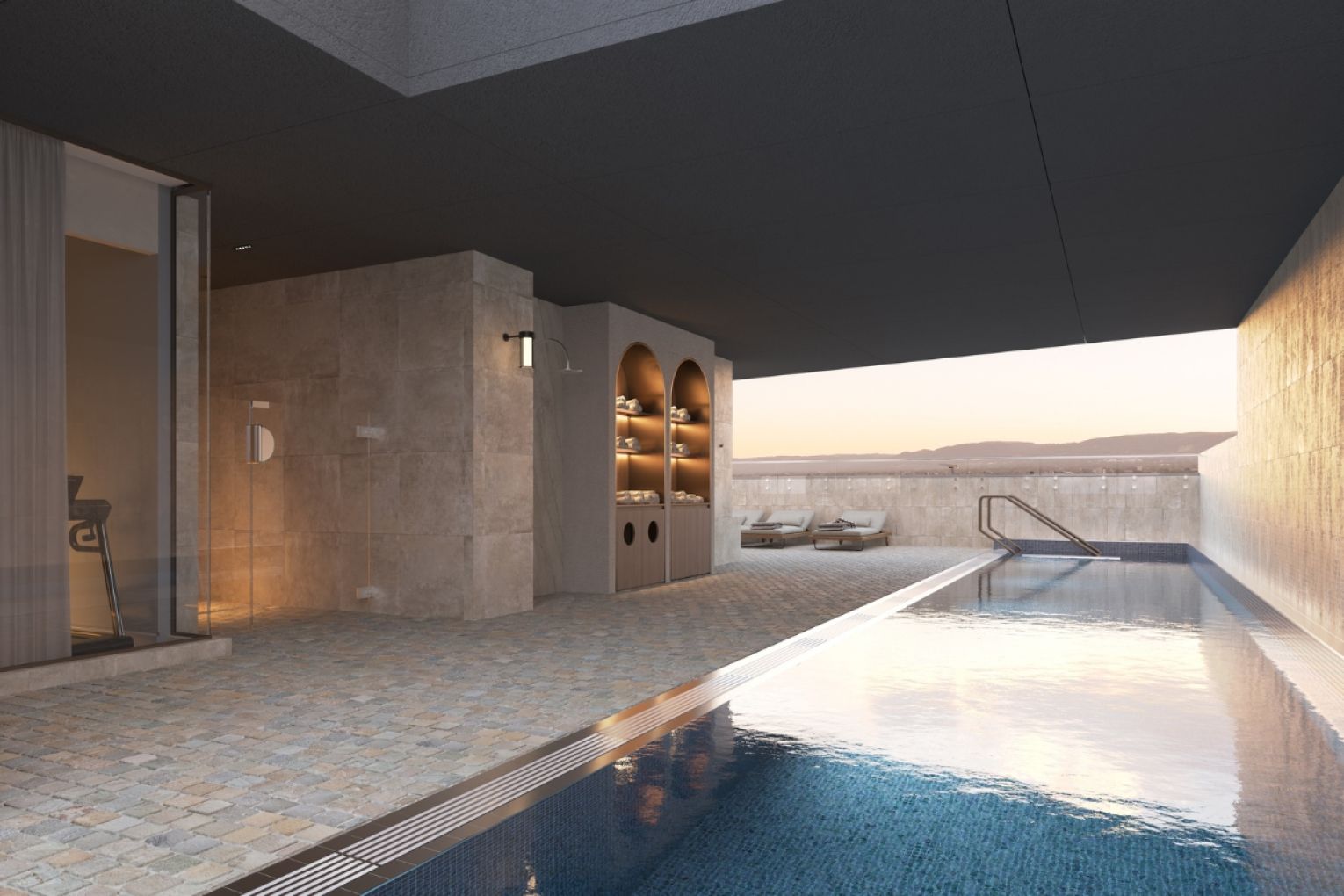 The luxury Crystalbrook Sam hotel is slated to open in late December. Render: Supplied