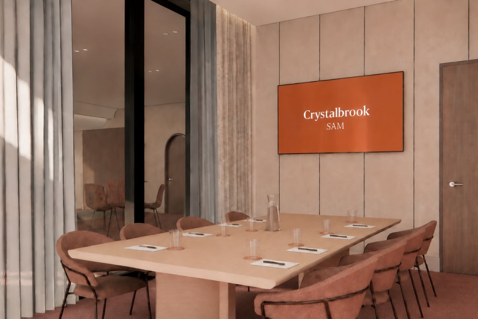 The luxury Crystalbrook Sam hotel is slated to open in late December. Render: Supplied