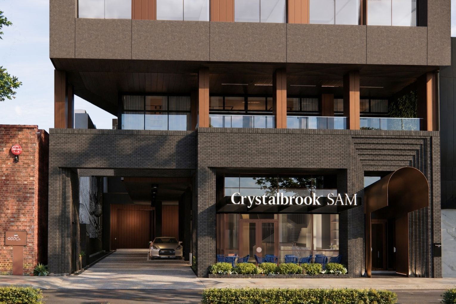 The luxury Crystalbrook Sam hotel is slated to open in late December. Render: Supplied