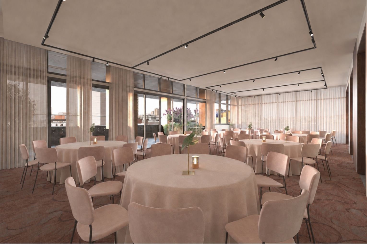 The luxury Crystalbrook Sam hotel is slated to open in late December. Render: Supplied