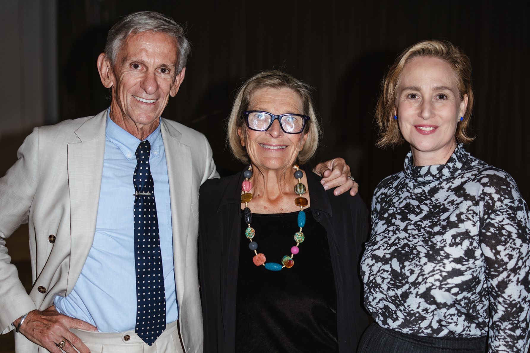 Chris Nyst, Trish Lake and Zoe Graham