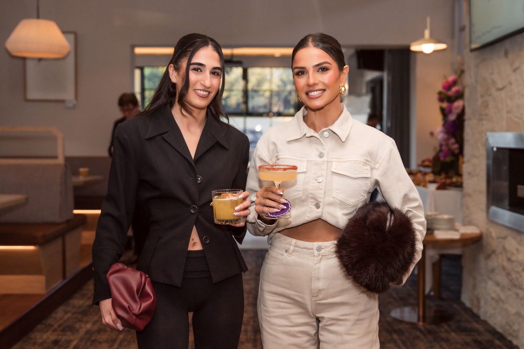 Gabby Abraham and Johana Boutros
