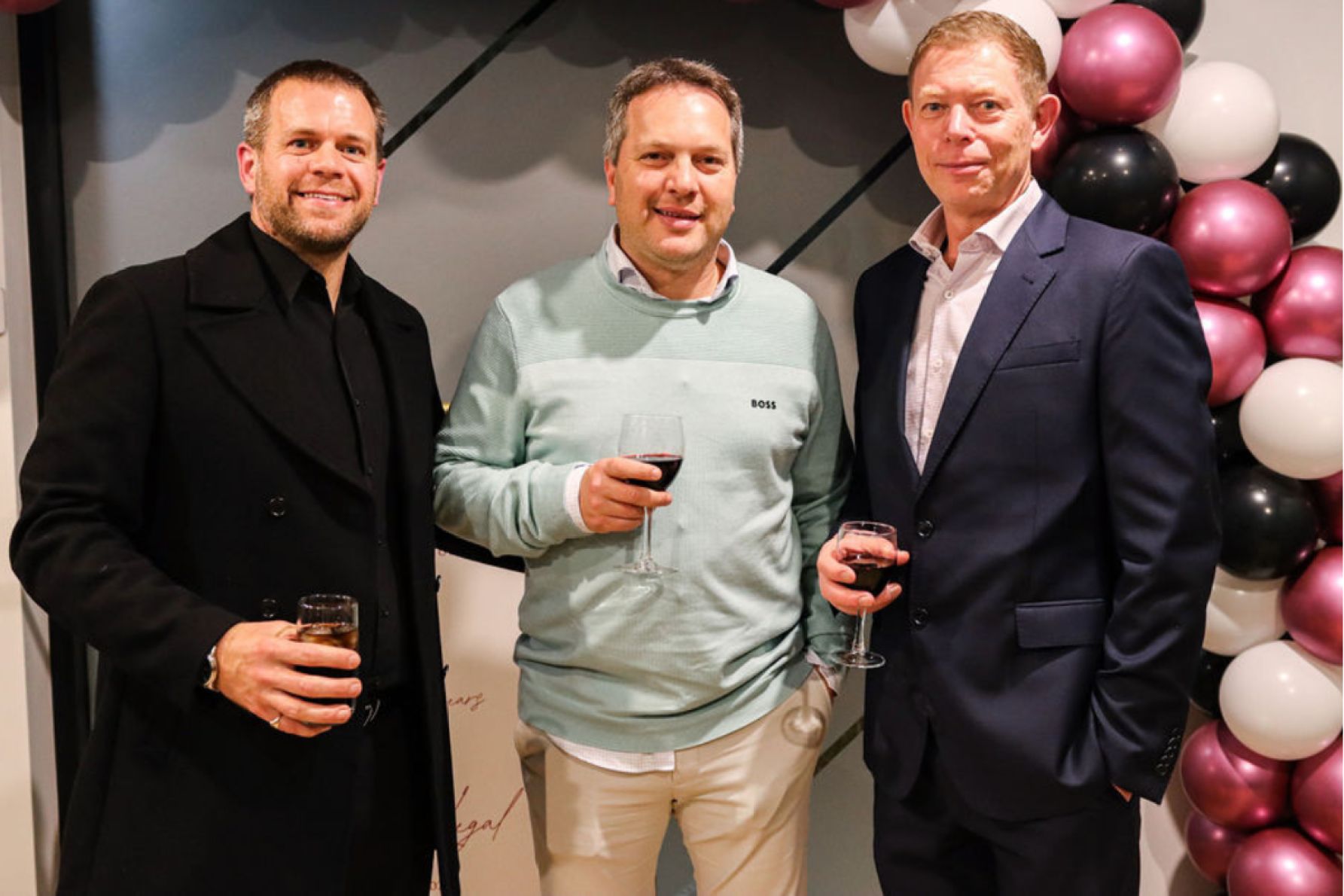 Jarrad McGaffin, Matthew Pezzuto and Mark Williams