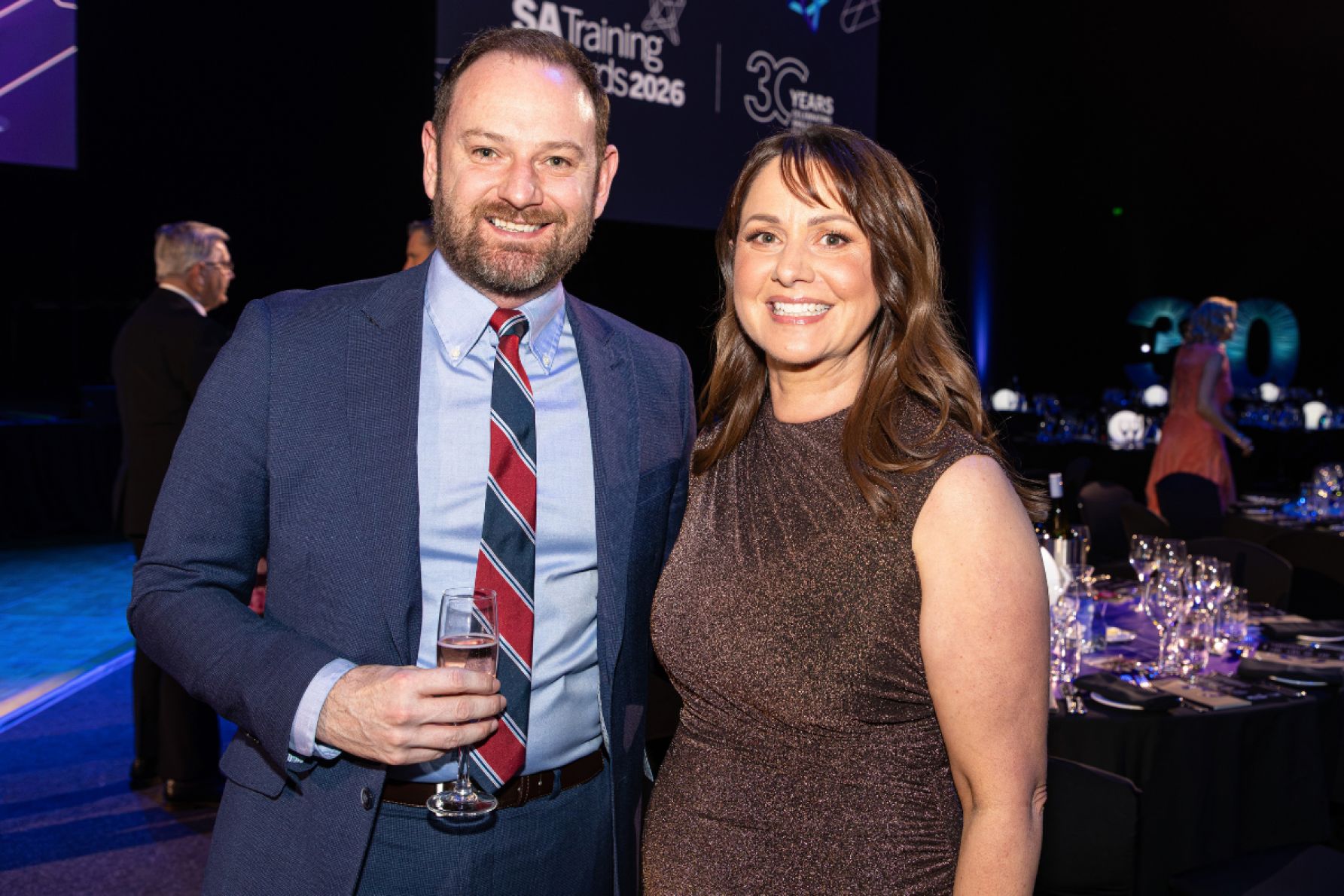 Jarrod Cartwright and Kelly Richards