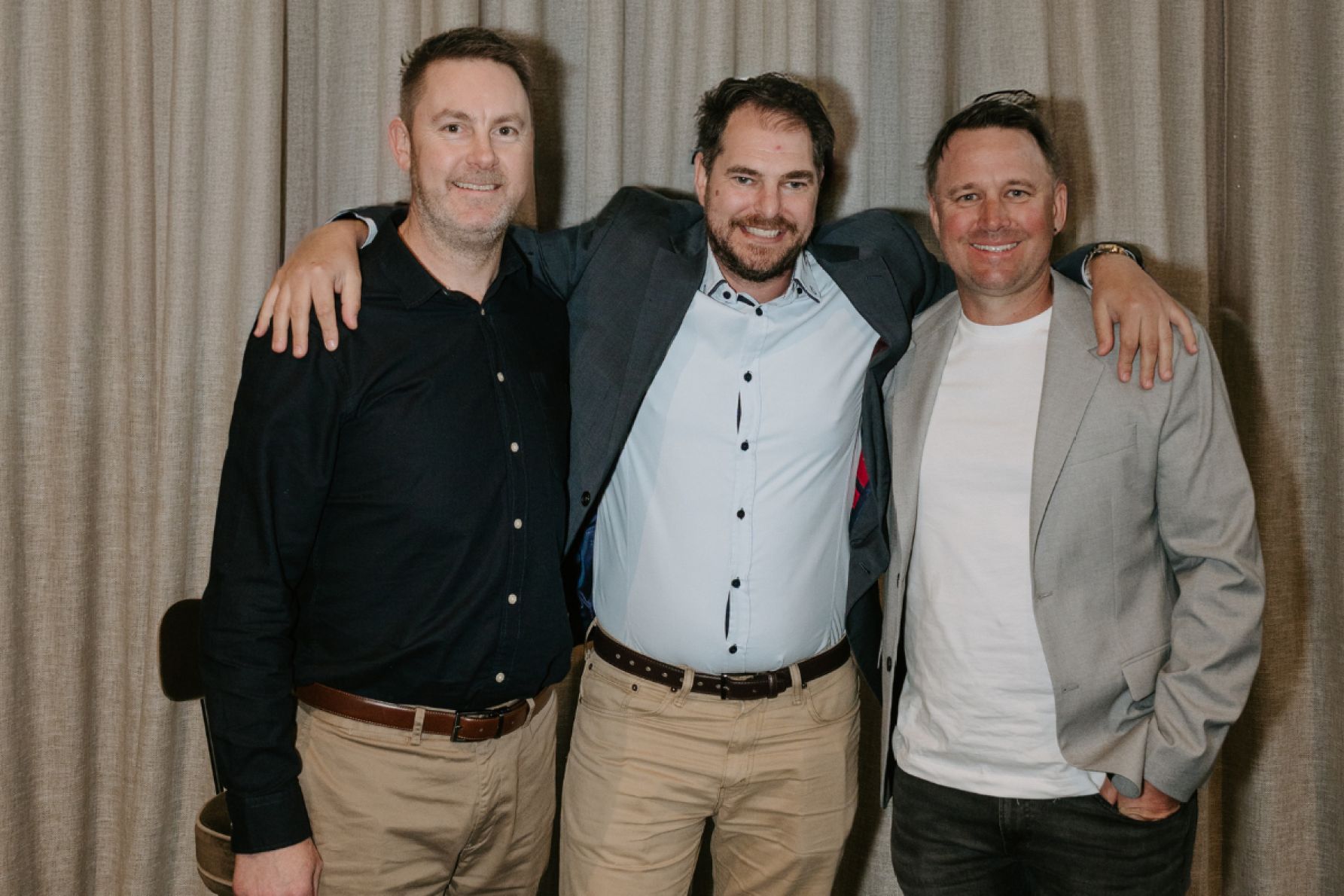 Jason Coombe, Adam Hasler and Dave Reek