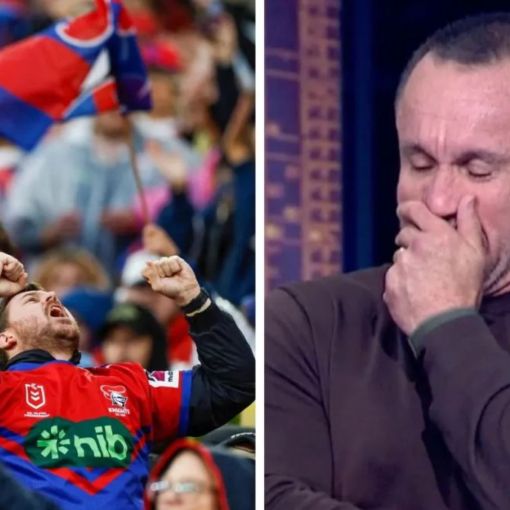 Thumbnail for Matty Johns overcome on a Knight to remember