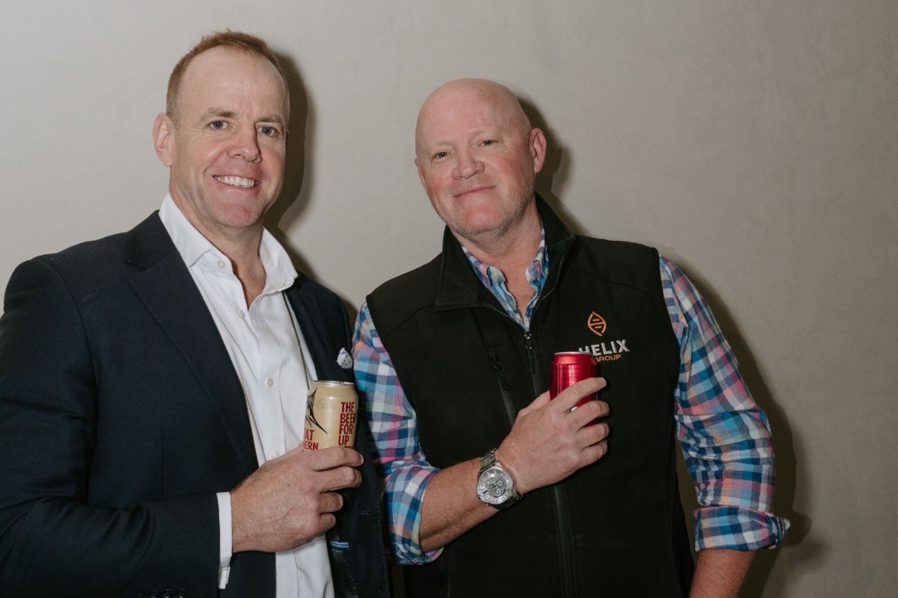 Julian Burton and Andrew McRitchie