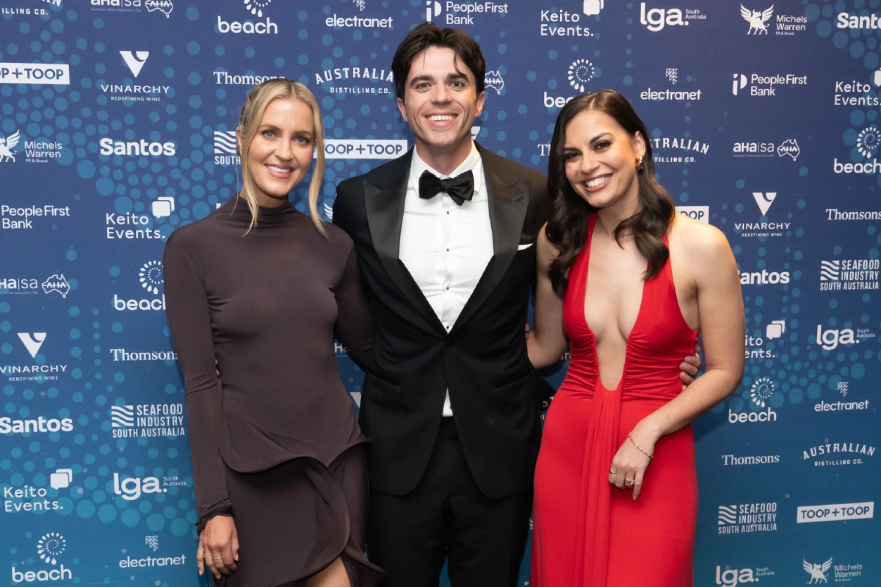 Kate Freebairn, Max Burford, Tiffany Warne