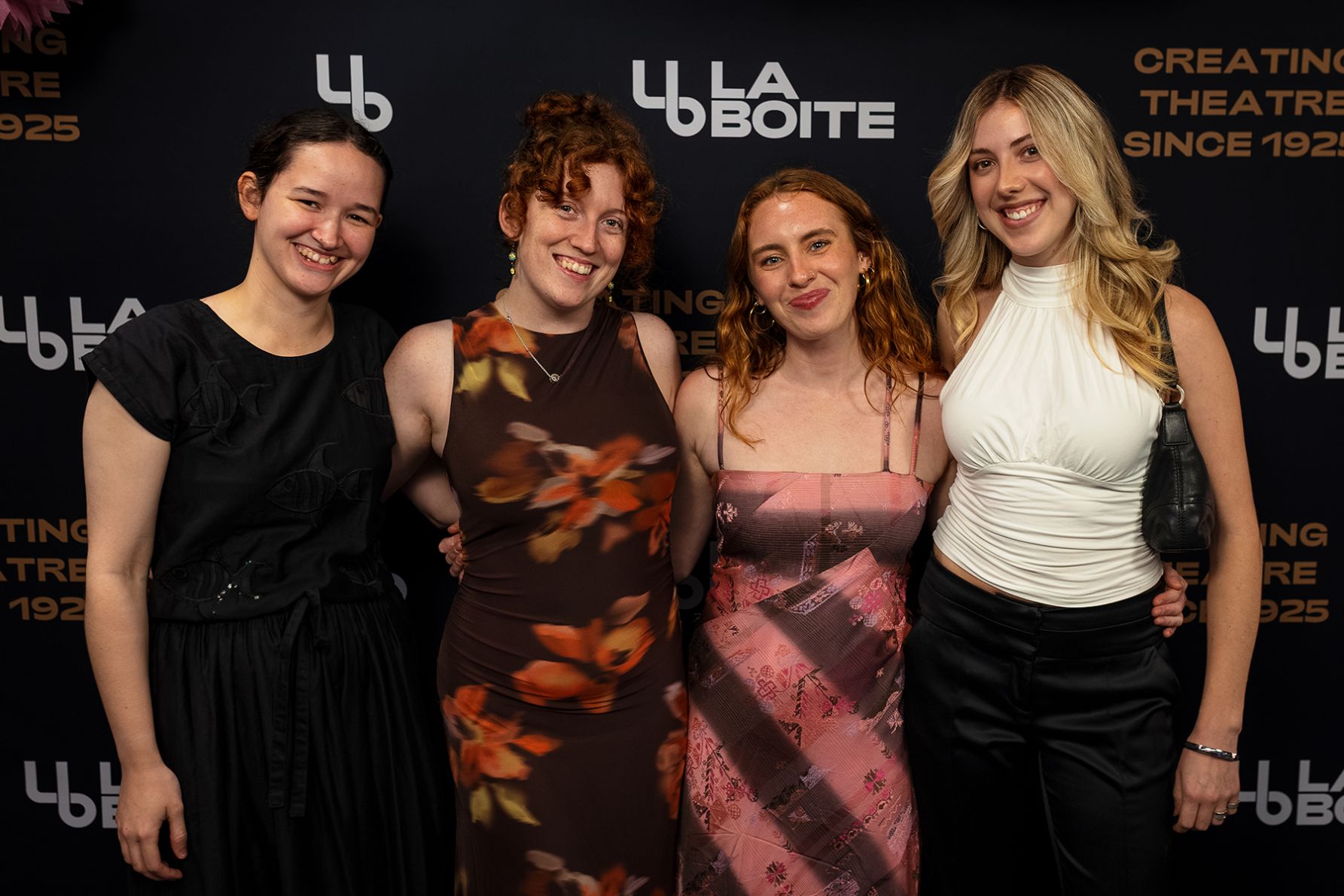 Raphaela Kuhn, Sherydan Simson, Geita Goarin and Paris Koppens