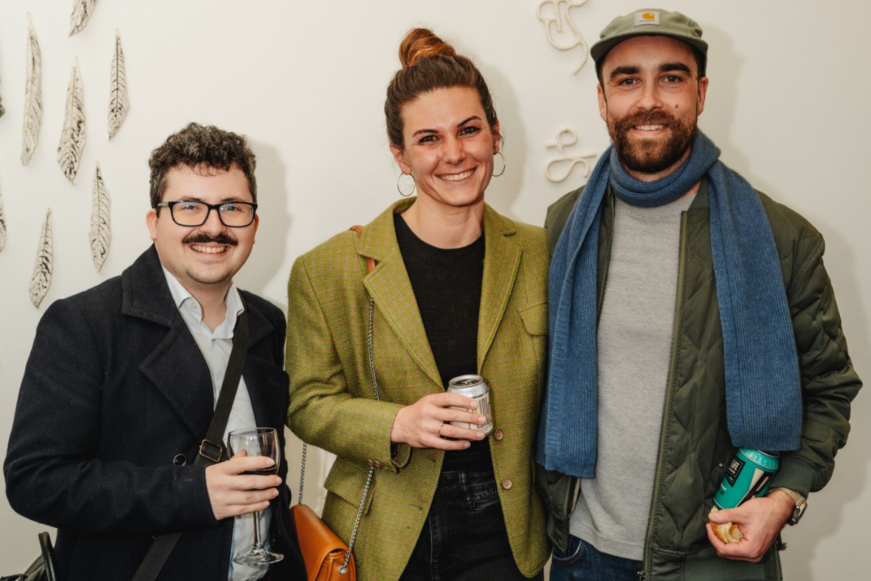 Lazaras Panayiotou, Claire Boan and Sam Wright