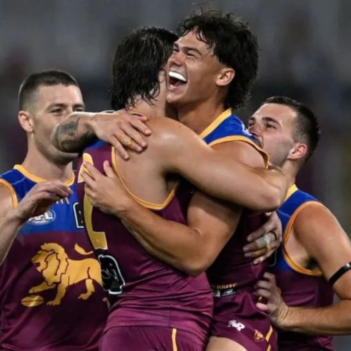 Thumbnail for Lions zero in on rare flag hat-trick