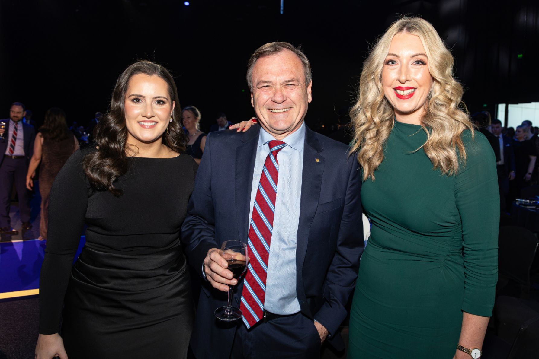 Lisa Caruso, John Chapman and Kara Prichard
