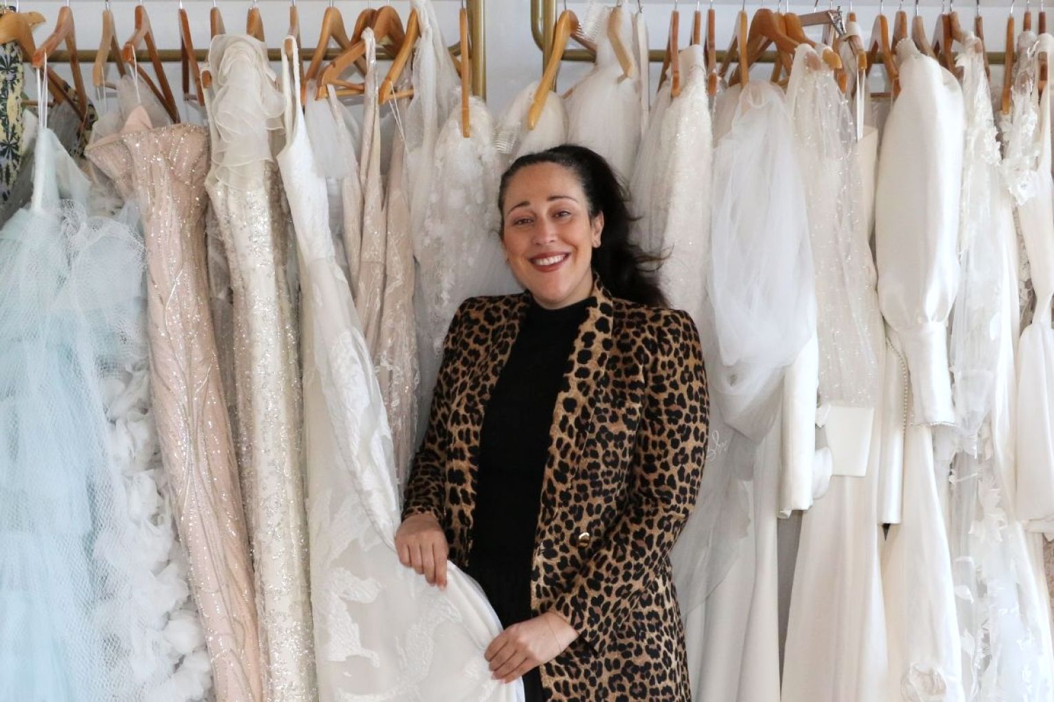 Cristina Tridente has made more than 1000 dresses over the years. Photo: Charlie Gilchrist/InDaily