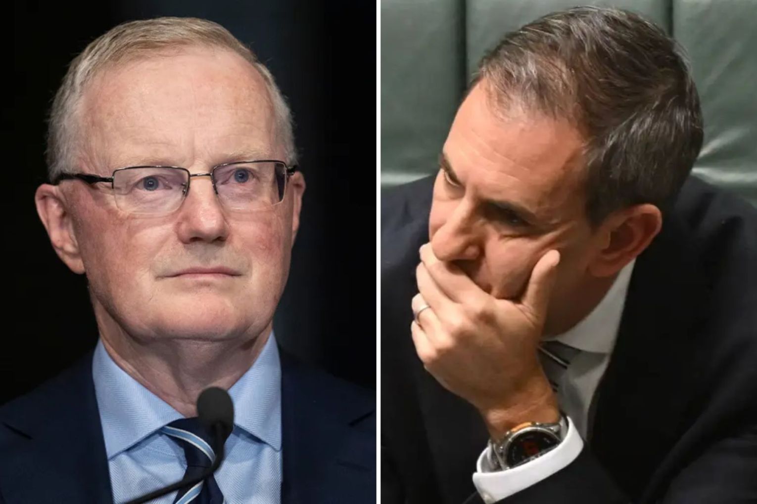 Treasurer Jim Chalmers has been criticised for failing to deliver a budget surplus.