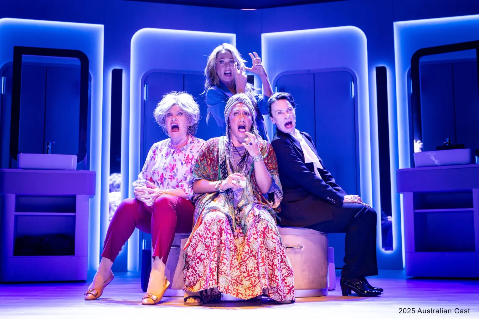 The Australian cast of Menopause The Musical. Photo: David Hooley / Supplied