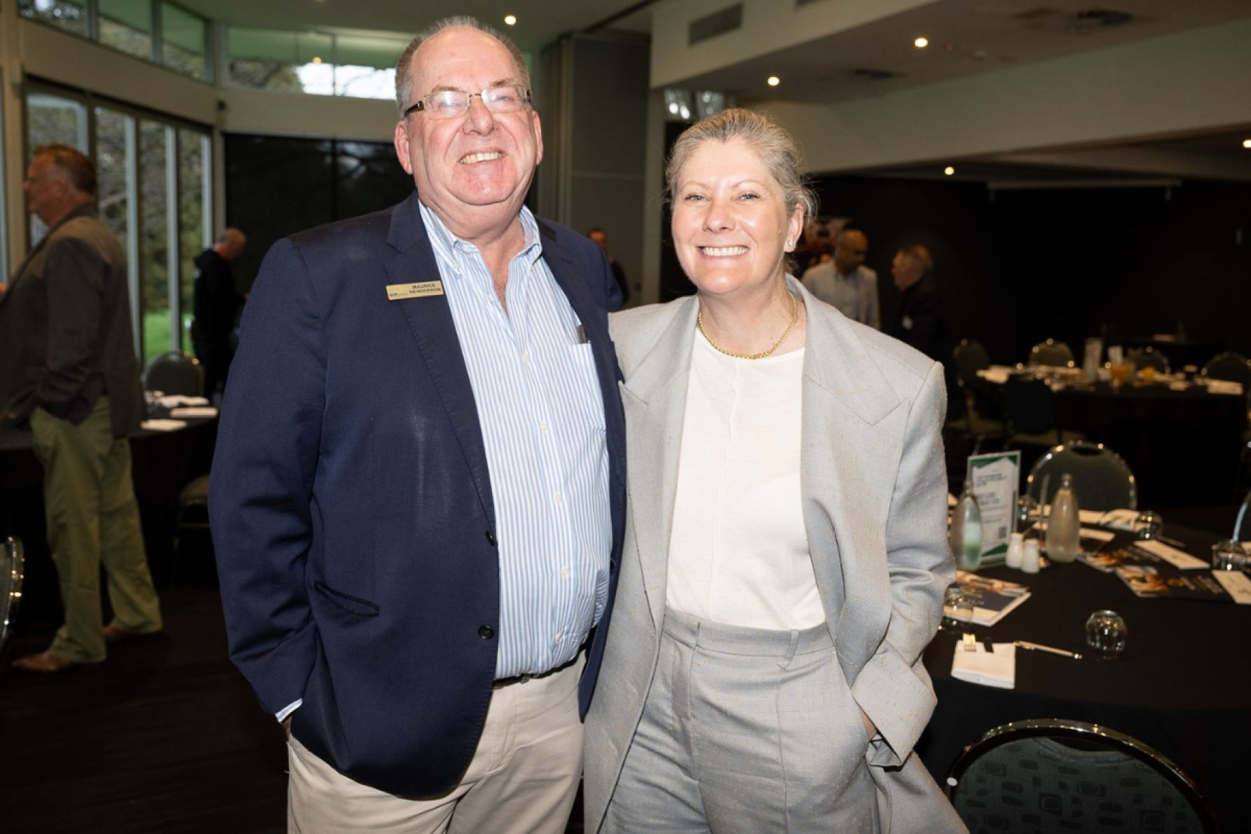 Maurice Henderson and Belinda Bocson