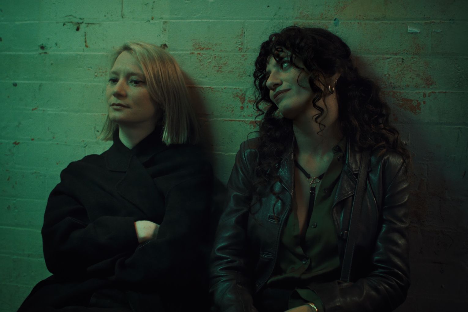 Mia Wasikowska and Mia Morrissey in Agata the Writer. Photo: Supplied