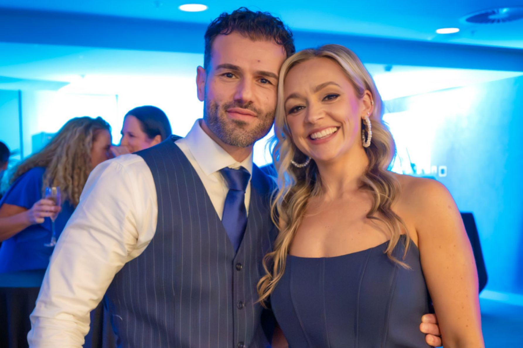 Nick Giourgas and Elyse Lawrie