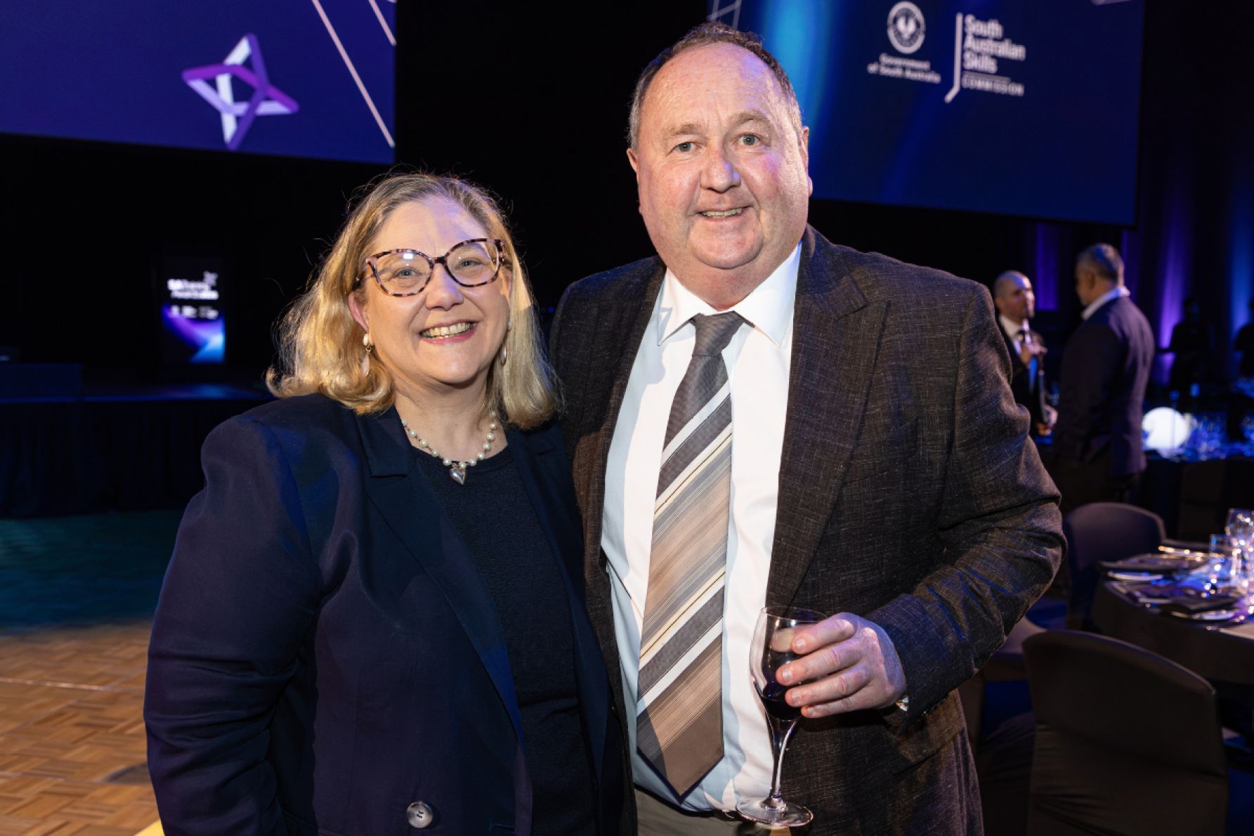 Sally Aitken and Greg Megaw