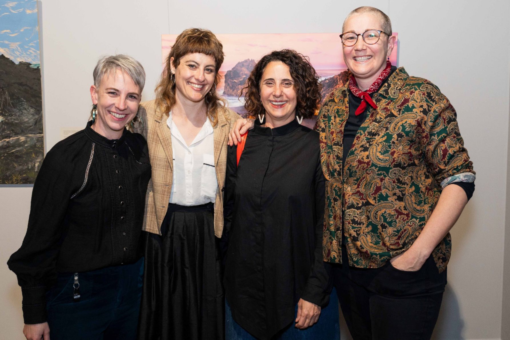 Sarah Bleby, Charissa Davies,  Paola Niscioli and Oakey