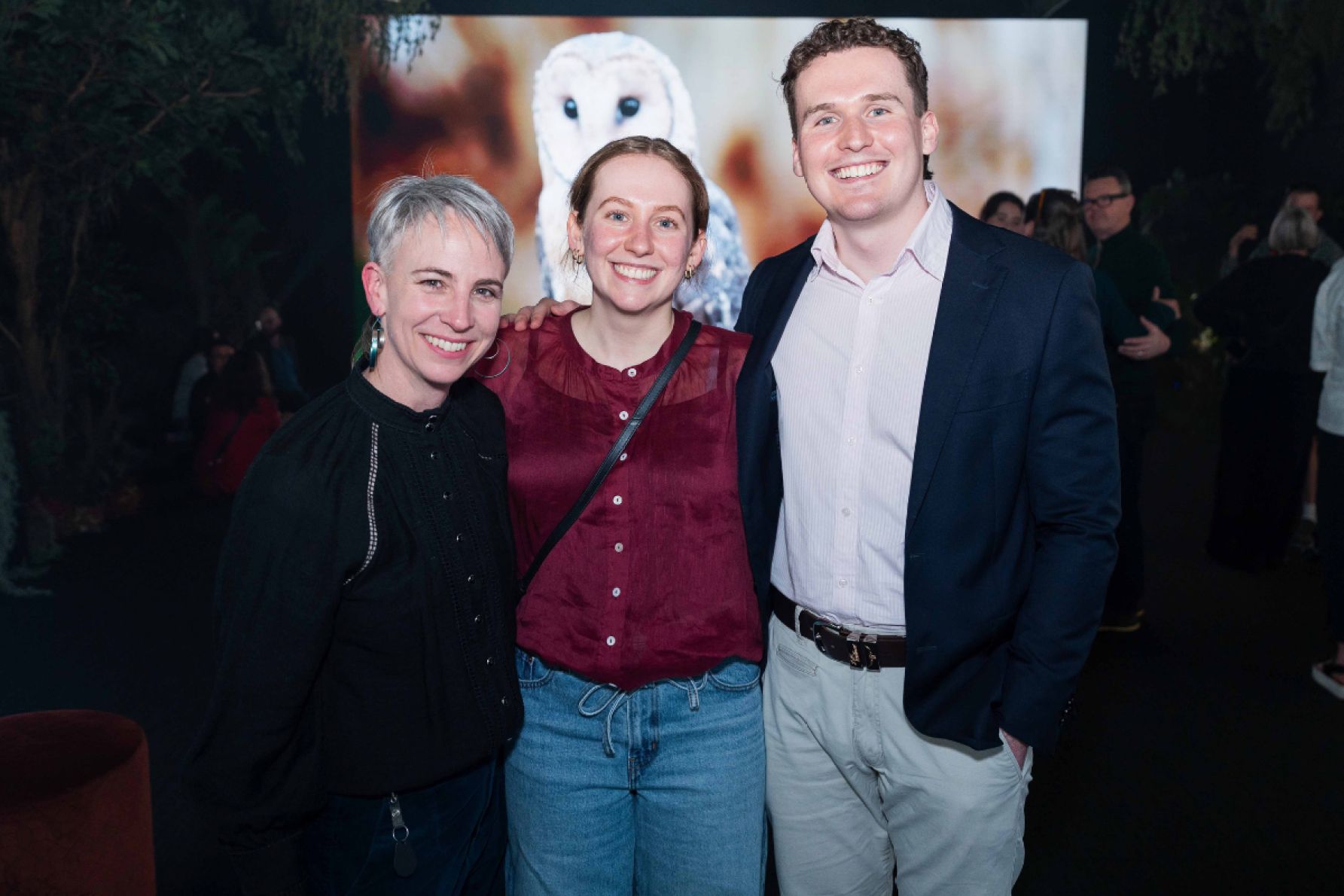 Sarah Bleby, Isabella McEvoy and Will McEvoy
