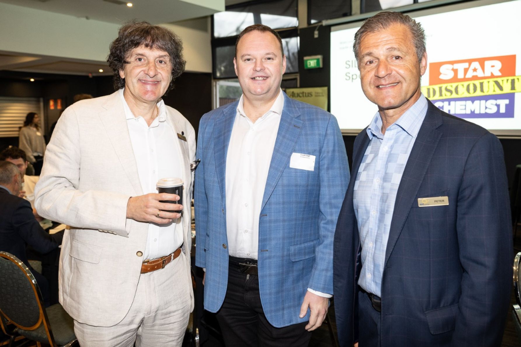 Stan Kontos, David Cargill and Peter Gardiakos