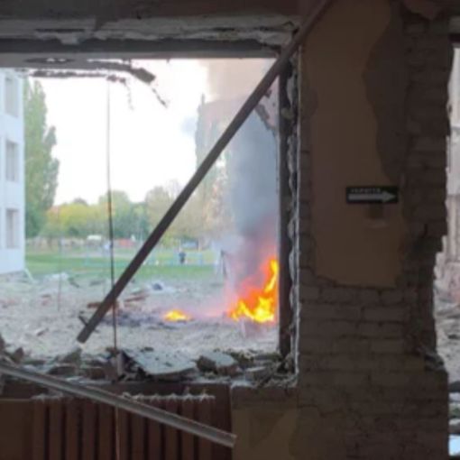 Thumbnail for Russian bomb hits ‘an ordinary school’ in Ukraine