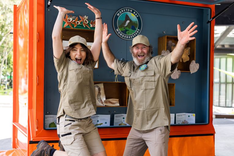 Thumbnail for Wonder Wagon, workshops and more: school holidays at Moreton Bay’s galleries, museums and libraries