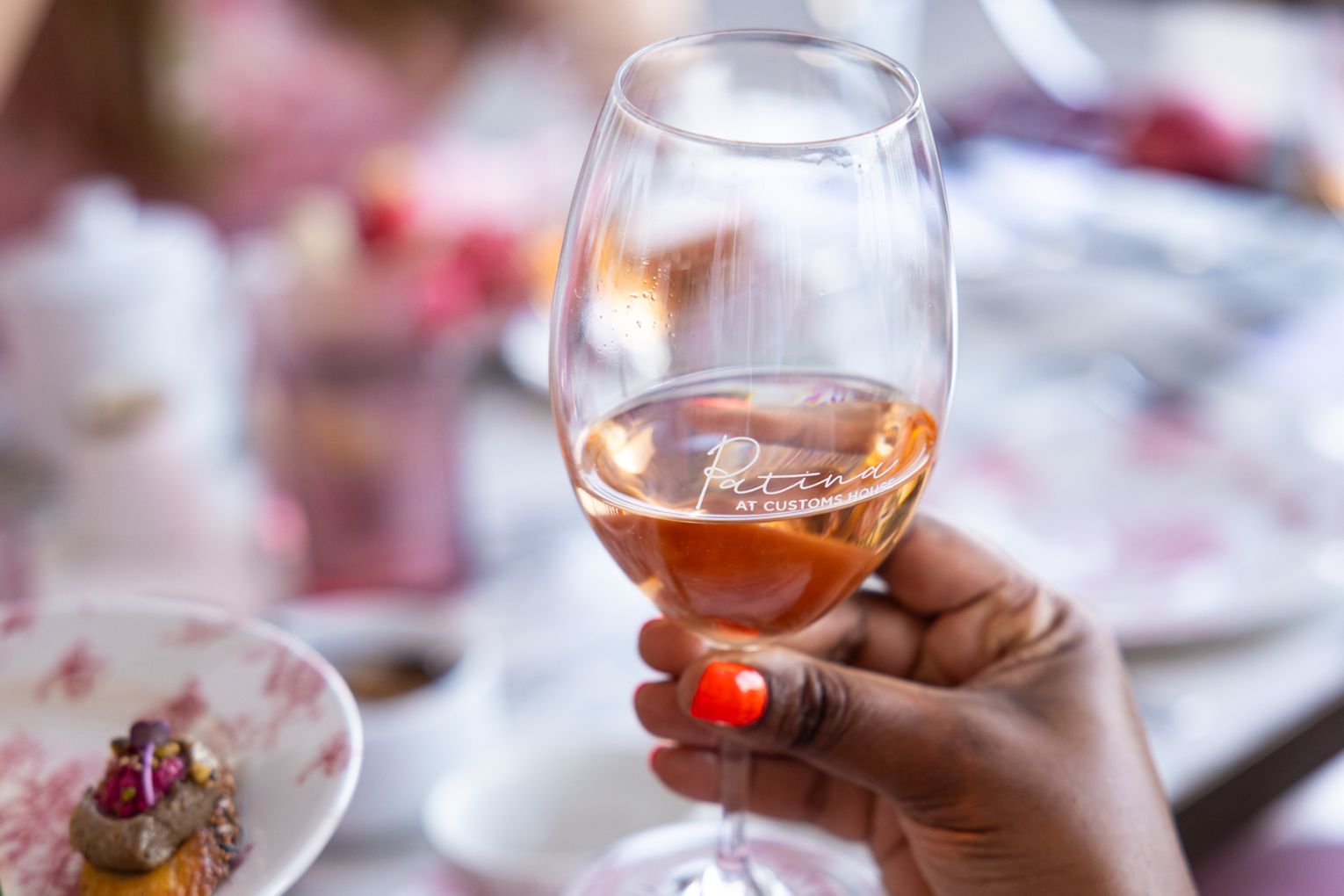 The Rosé Garden will unfurl within Custom House's Riverside Terrace from early October | Credit: images supplied