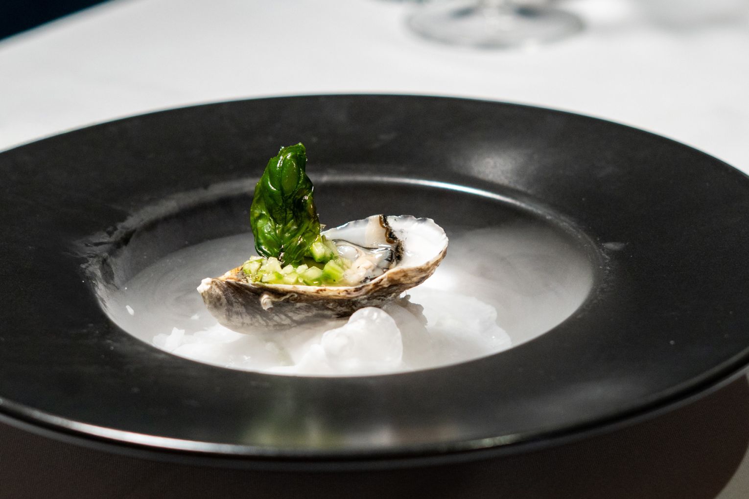 Award-winning chef Grant Madgwick and long-time business partner Antz Do Rozario are bringing some of the theatre of dining back with their latest venture, Grantz Dining Room | Credit: Food images Salt and Honey, venue images Jade Quinlivan