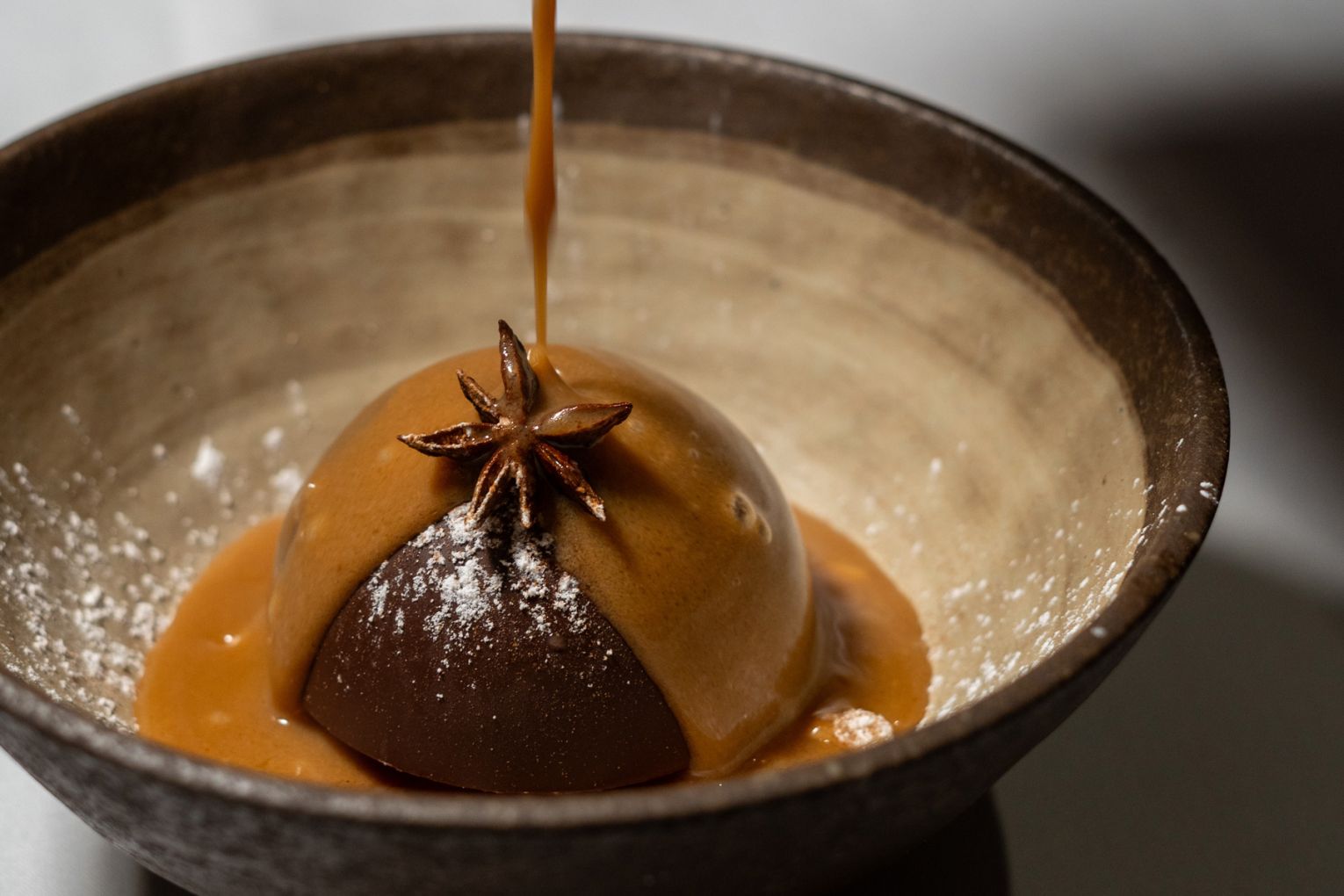 Award-winning chef Grant Madgwick and long-time business partner Antz Do Rozario are bringing some of the theatre of dining back with their latest venture, Grantz Dining Room | Credit: Food images Salt and Honey, venue images Jade Quinlivan