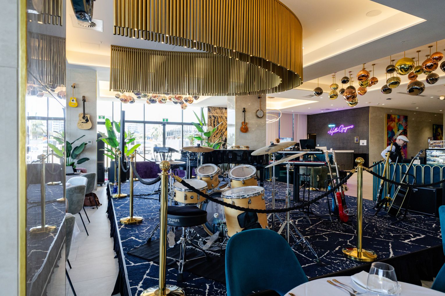 Award-winning chef Grant Madgwick and long-time business partner Antz Do Rozario are bringing some of the theatre of dining back with their latest venture, Grantz Dining Room | Credit: Food images Salt and Honey, venue images Jade Quinlivan