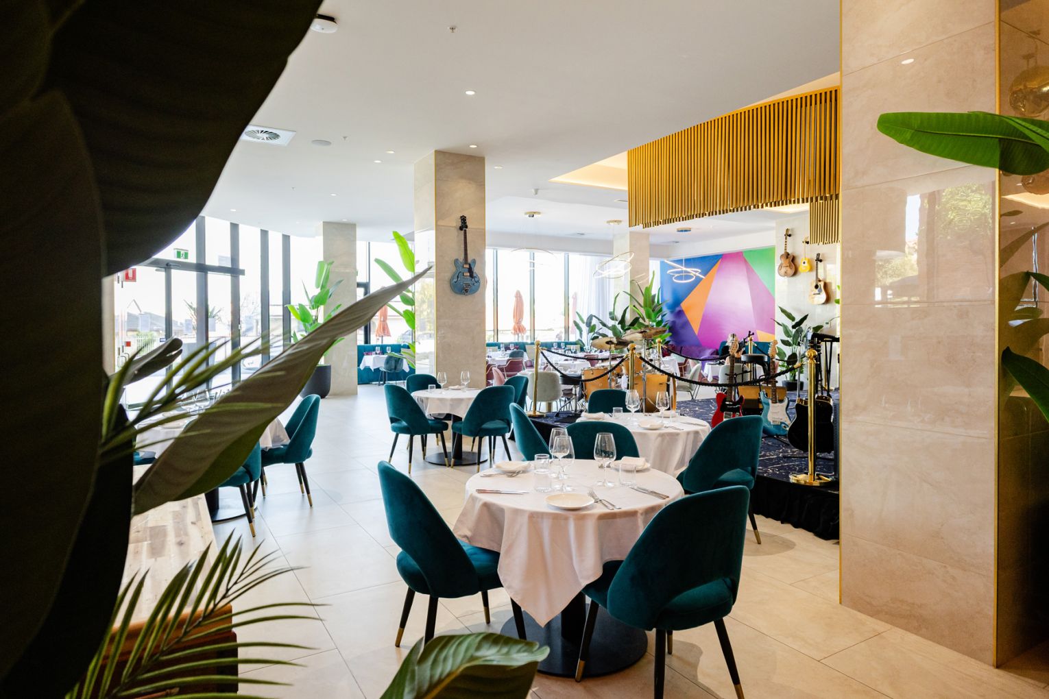 Award-winning chef Grant Madgwick and long-time business partner Antz Do Rozario are bringing some of the theatre of dining back with their latest venture, Grantz Dining Room | Credit: Food images Salt and Honey, venue images Jade Quinlivan