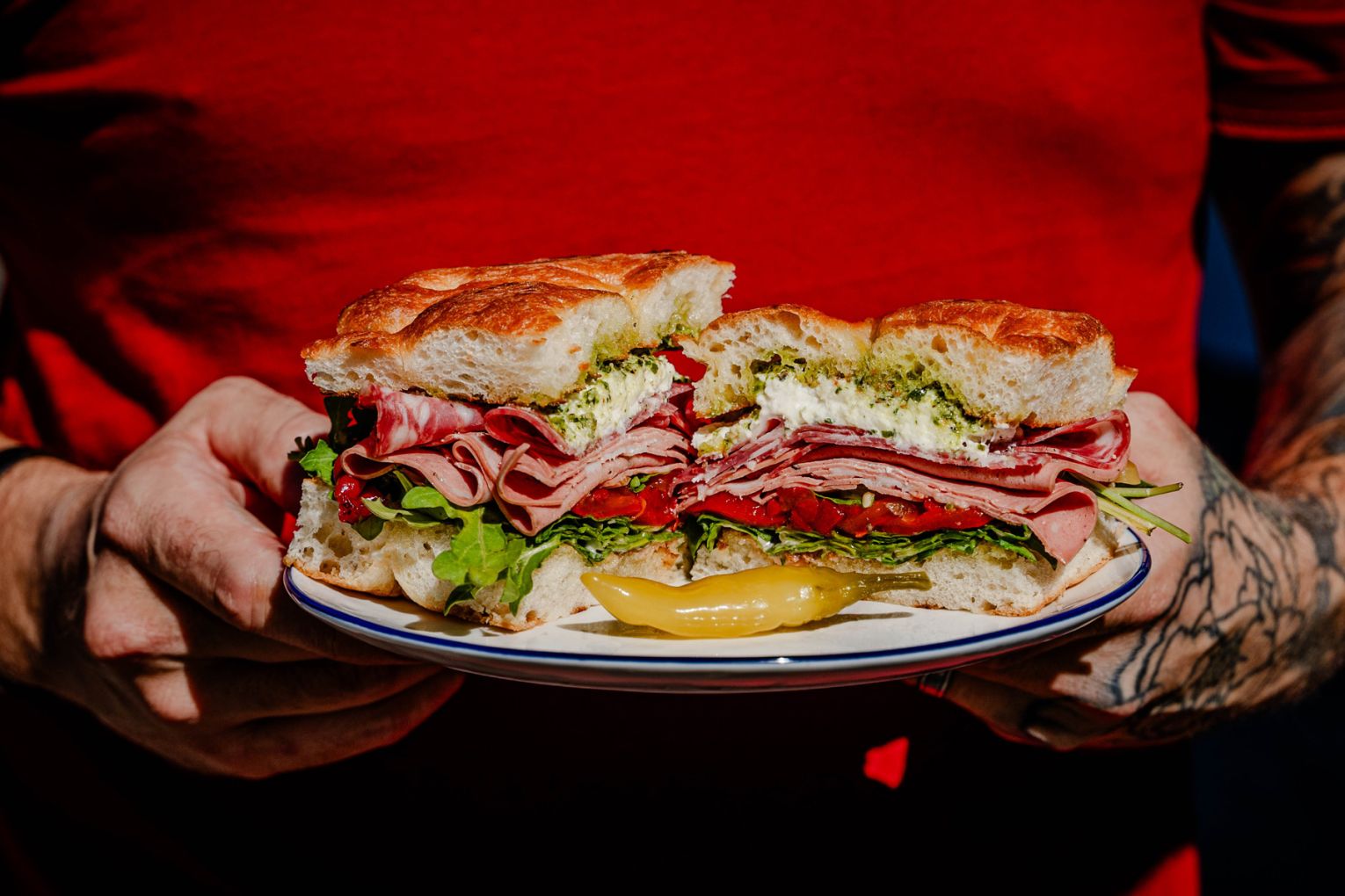 Hot Mess Deli has arrived in Varsity Lakes with a stacked menu of cheesy, saucy sangas | Credit: Gold Coast Foodie