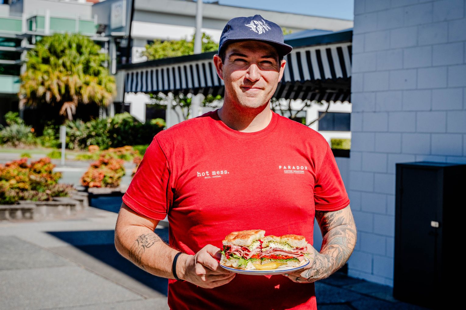 Hot Mess Deli has arrived in Varsity Lakes with a stacked menu of cheesy, saucy sangas | Credit: Gold Coast Foodie
