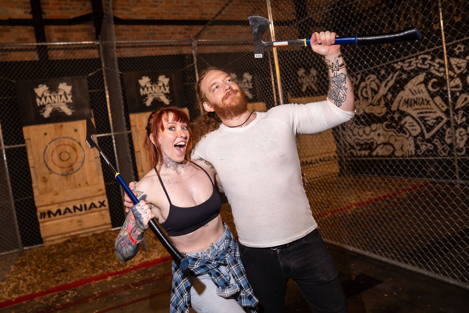 MANIAX offers axe throwing sessions in Surfers Paradise | Credit: image supplied
