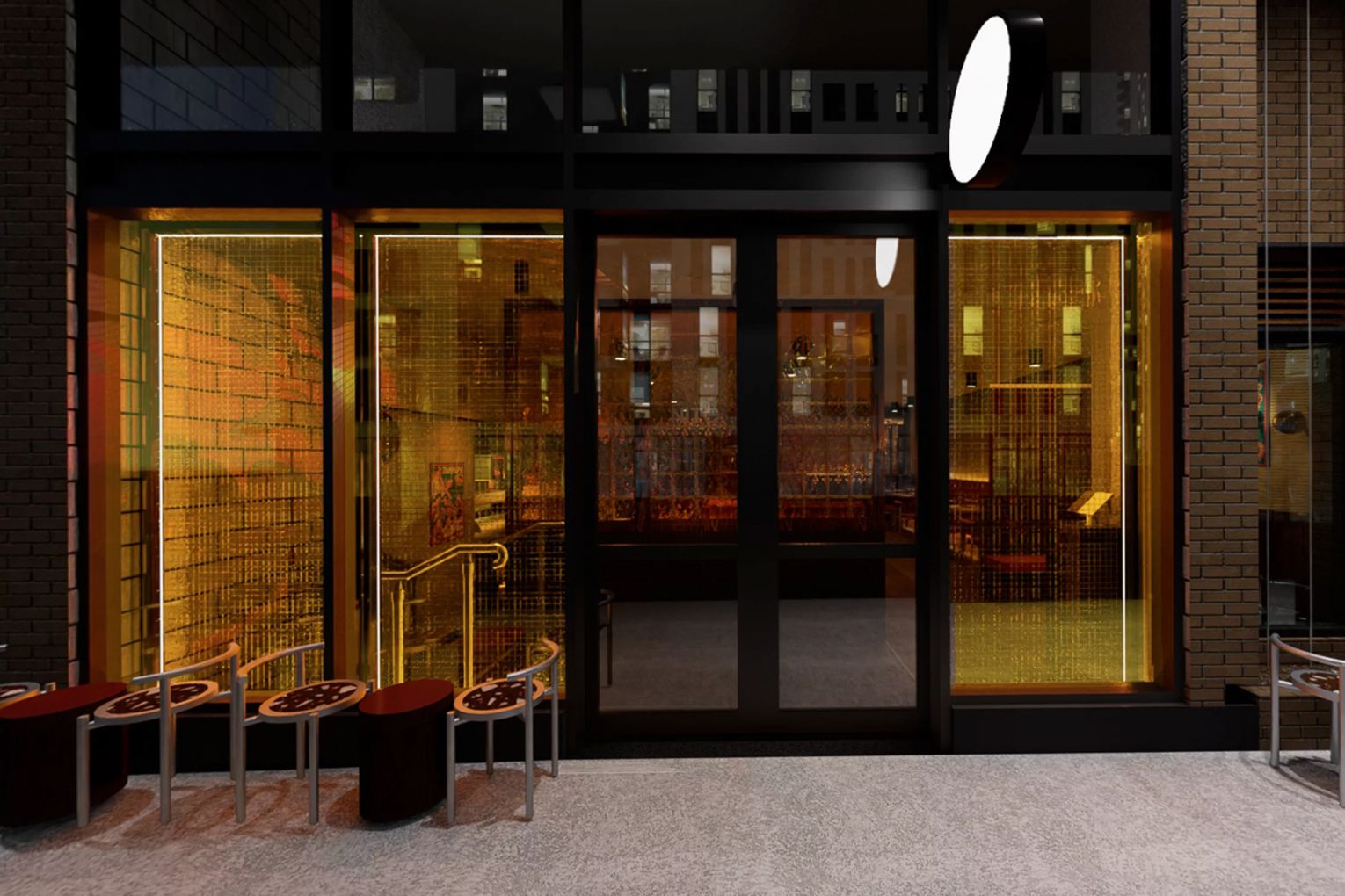 The restaurant will be located a few doors down from Clarence on Fish Lane | Credit: render supplied