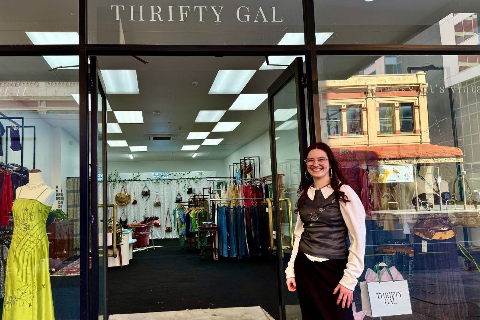 Thrifty Gal has opened in the heart of the CBD. Picture: supplied