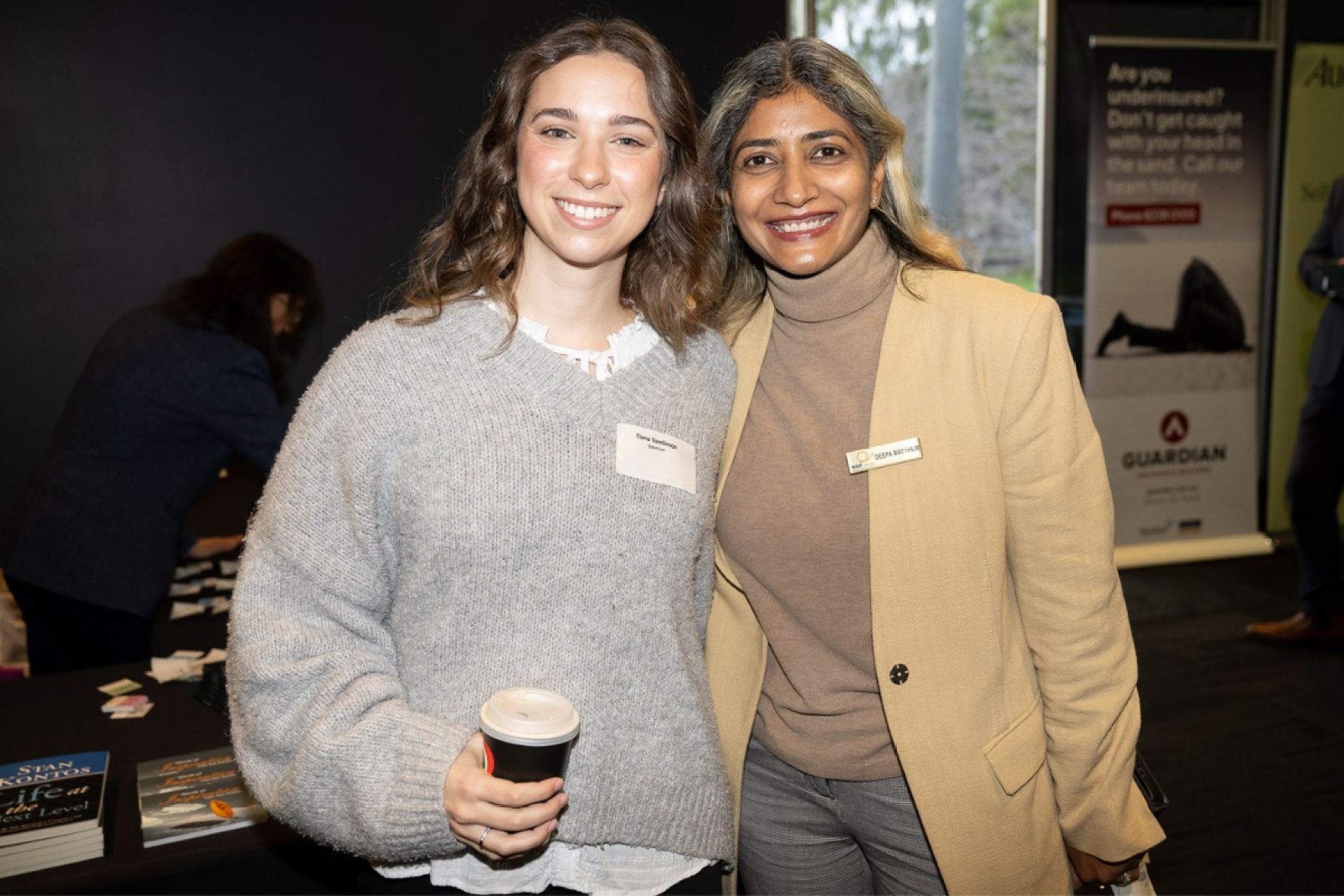 Tiana Tomlinson and Deepa Mathew