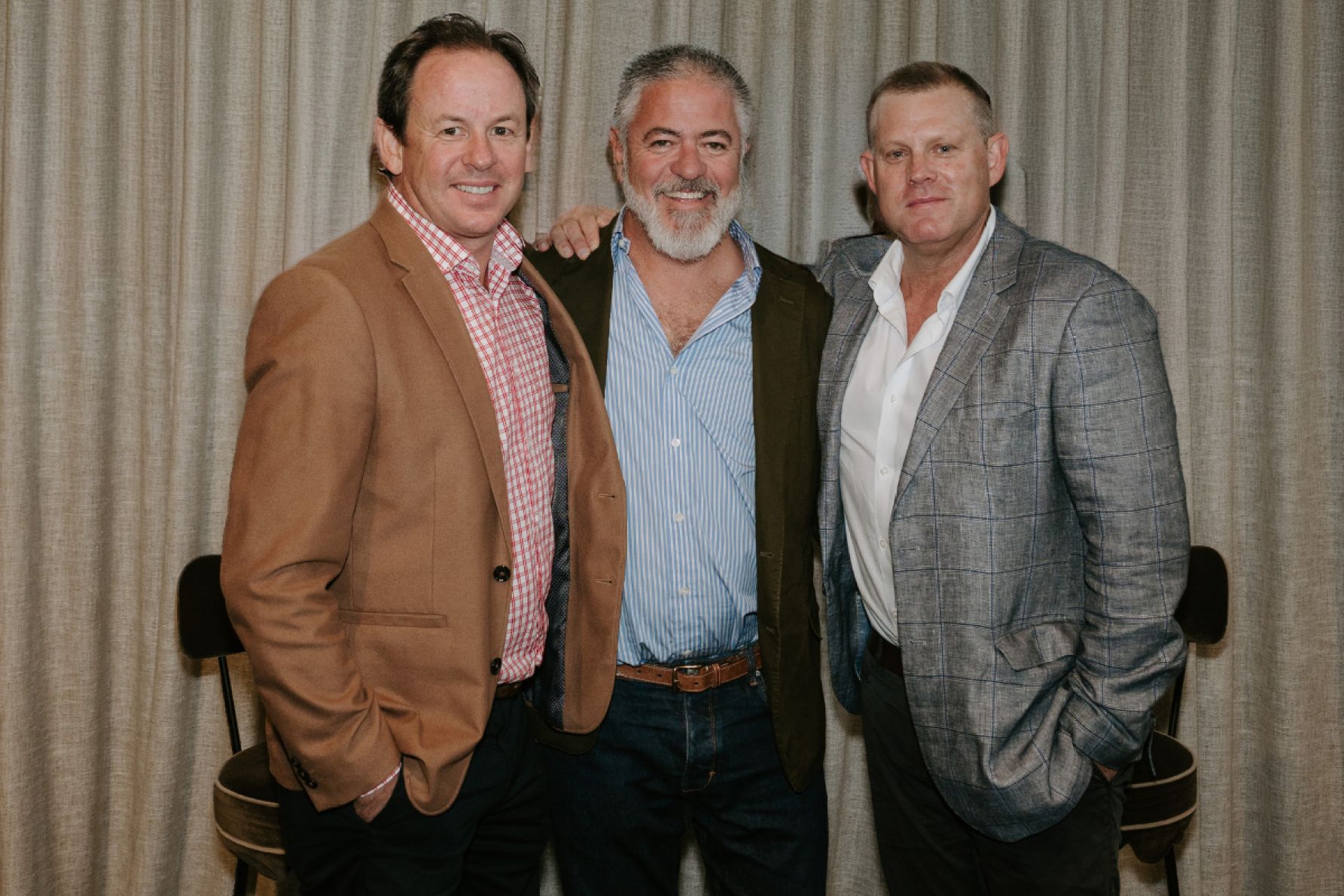 Tom Rayner, Jack Salvemini and James Freemantle