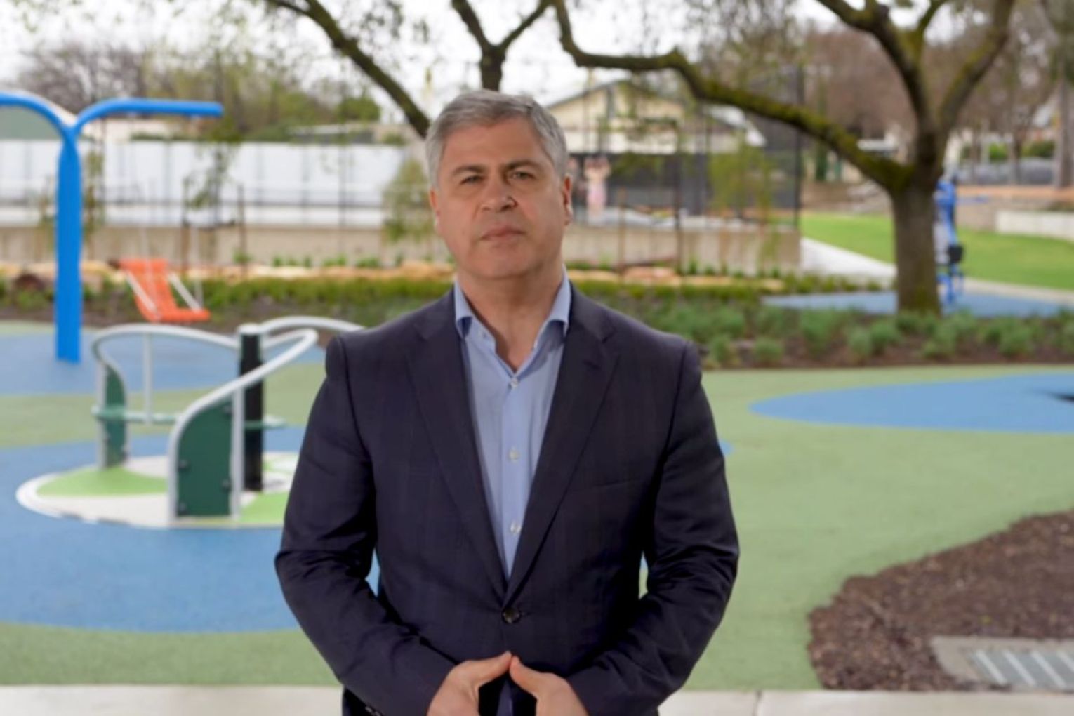 Norwood Payneham and St Peters Mayor Robert Bria has shared details of stalking as reports of harassment among council staff is on the rise. Photo: City of Norwood Payneham and St Peters Youtube.