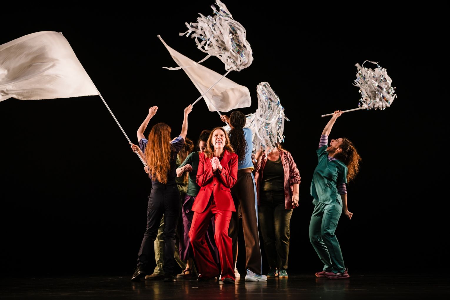 Suzie Miller's new play Strong is the New Pretty tells the story of the struggle to establish the AFLW. Photo: Morgan Roberts
