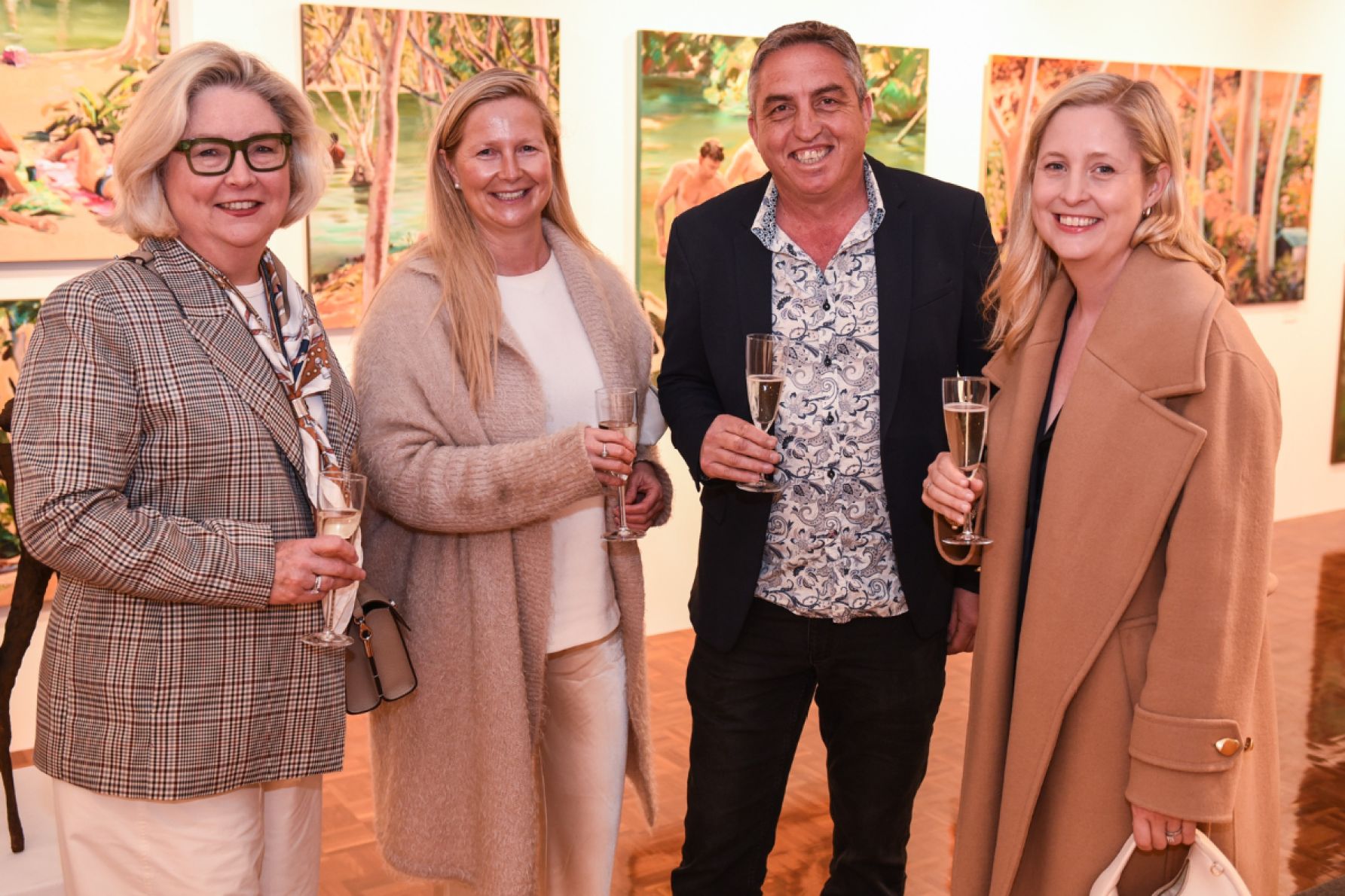 Vickianne West, Anne Barnett, Alex Katsaros and Annabel West