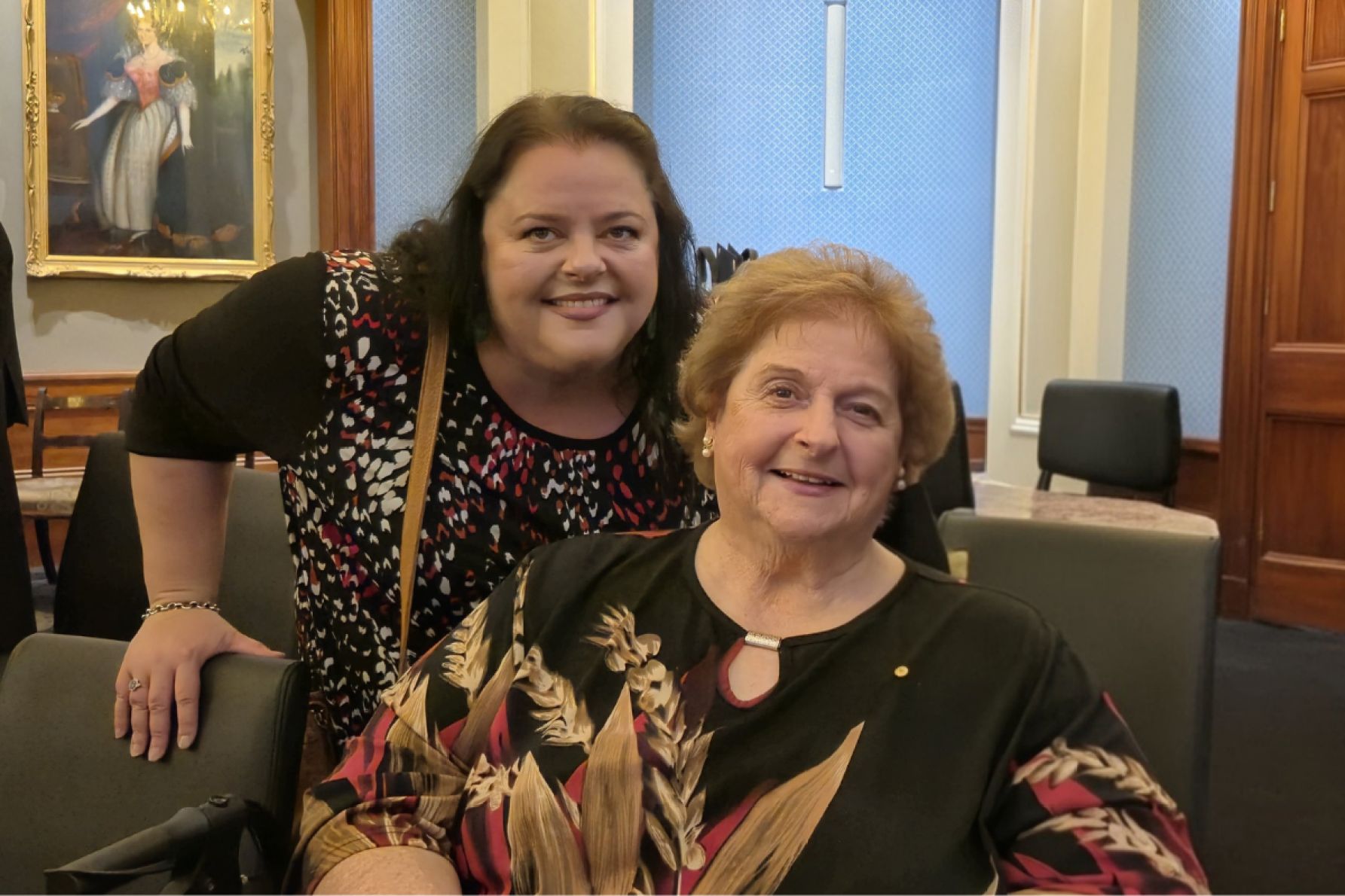 Alison Milisits and Rosemary Milisits 