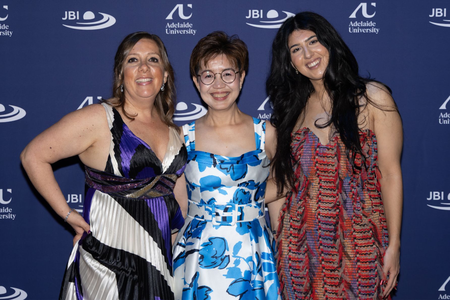 Vanesa Bochkezanian, Lucylynn Lizarondo and Gloria Cricelli