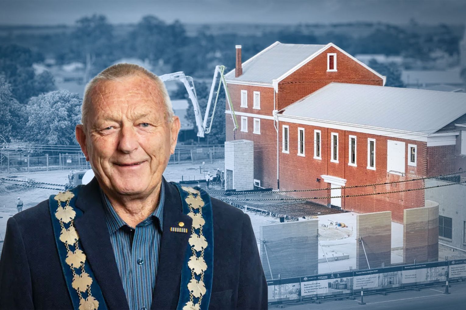 Barossa Mayor Bim Lange welcomed sustainable development but said it could not come at the expense of the region's identity. Graphic: Liam McAlister