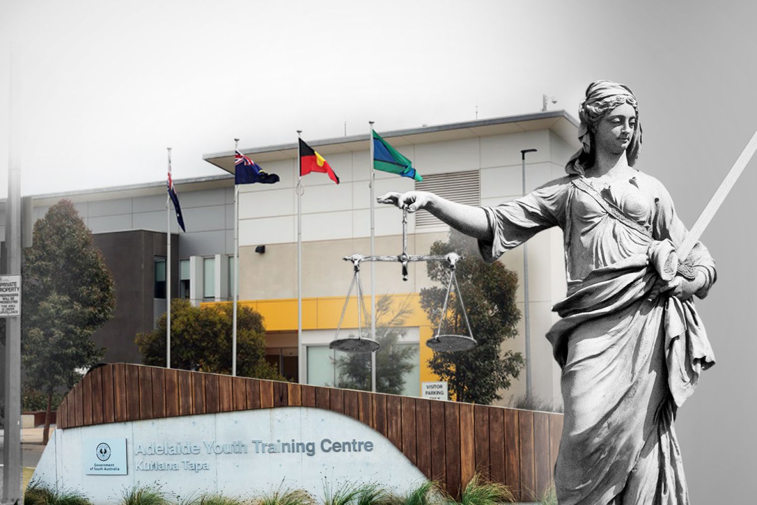 A new report detailed how many children and young people are held on remand in Adelaide's $22 million Youth Training Centre. Graphic: InDaily