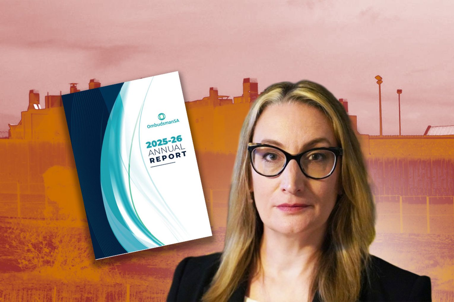 SA Ombusdman Emily Strickland has handed down a report detailing the hundreds of complaints made in SA prisons. Graphic: Liam McAlister/InDaily