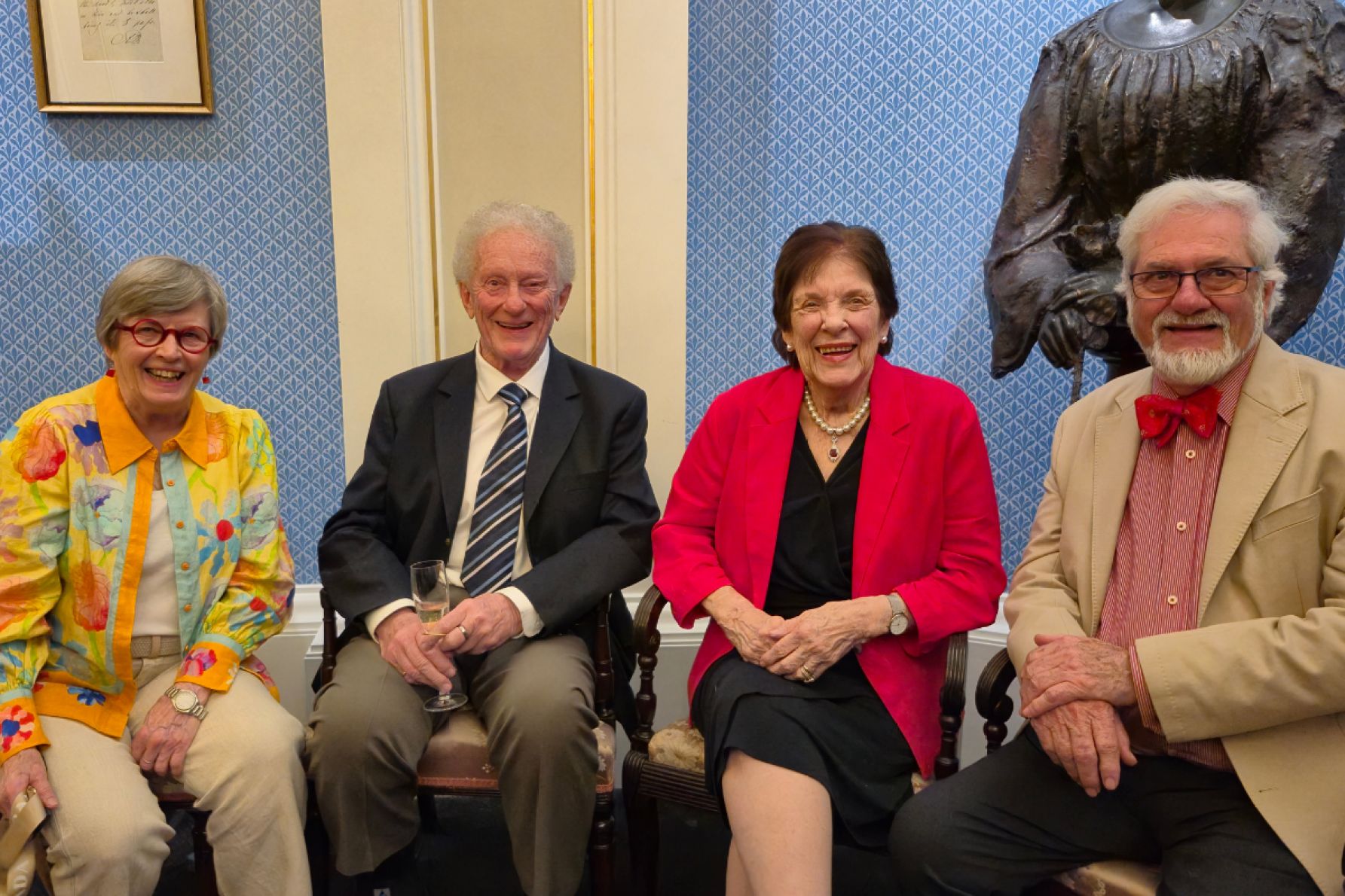 Janet Bonner, Christopher Dibden, Margie Harding and Robert Carter