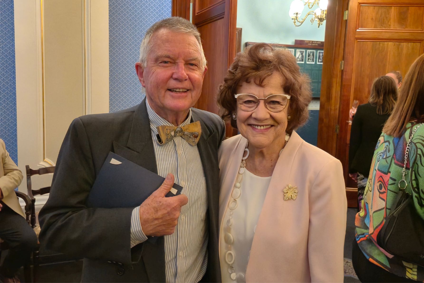 Paul Duke and Eva Varga